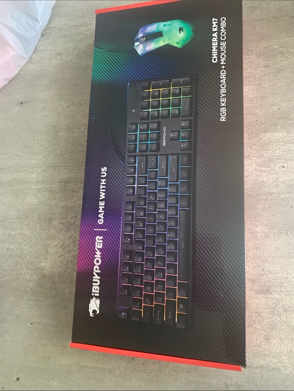 Chimera MK7 RGB Gaming Keyboard & Mouse Combo - Black